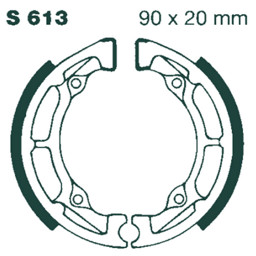 Zeige Details für Suzuki LT 50 Bremsbeacken hinten Bild von Suzuki LT 50 Bremsbeacken hinten