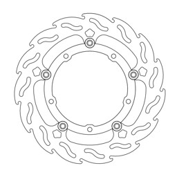 Show details for Yamaha Tenere 700 Bremsscheibe vorn rechts Picture of Yamaha Tenere 700 Bremsscheibe vorn rechts