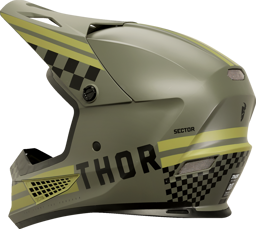Picture of Thor MX Sector 2 Carve Helm grau / grün