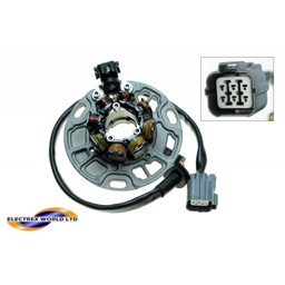 Show details for Kawasaki KX 250 Stator Lichtmaschine1998-2008 Picture of Kawasaki KX 250 Stator Lichtmaschine1998-2008