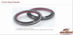 Zeige Details für Honda CRF 450 Staubkappen Gabel All Balls 09-15 Bild von Honda CRF 450 Staubkappen Gabel All Balls 09-15
