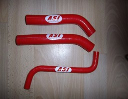 Show details for Honda TRX 450 R und ER Silikon Kühlerschläuche 06-09 Rot Picture of Honda TRX 450 R und ER Silikon Kühlerschläuche 06-09 Rot
