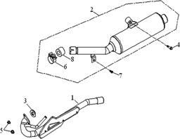 Zeige Details für Auspuff Triton Baja 300 SM 08-10 SP 191 Bild von Auspuff Triton Baja 300 SM 08-10 SP 191