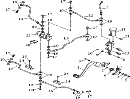 Zeige Details für Triton Reactor 450 08-09 SP121 / Bremssystem / Bremshebel / Bremspumpe / Bremsleitung Bild von Triton Reactor 450 08-09 SP121 / Bremssystem / Bremshebel / Bremspumpe / Bremsleitung