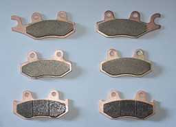 Show details for Yamaha Raptor 700 Sinter Bremsbelagsatz vorn + hinten Picture of Yamaha Raptor 700 Sinter Bremsbelagsatz vorn + hinten
