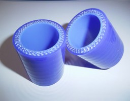 Show details for Yamaha YZ 250 Auspuffgummi Blau verstärkt von QME-Racing  Picture of Yamaha YZ 250 Auspuffgummi Blau verstärkt von QME-Racing