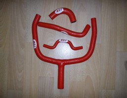Zeige Details für Kawasaki KX 250 F Y-Silikon Kühlerschläuche 09-12 Rot Bild von Kawasaki KX 250 F Y-Silikon Kühlerschläuche 09-12 Rot