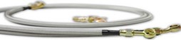Show details for Suzuki LTZ 400 Stahlflex Bremsleitung vorn 03-12 Picture of Suzuki LTZ 400 Stahlflex Bremsleitung vorn 03-12