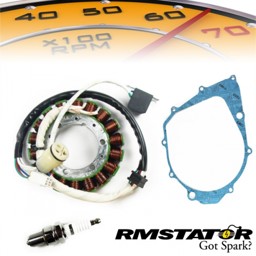 Zeige Details für Yamaha Raptor 350 Lichtmaschine+Zündkerze+Dichtung   Bild von Yamaha Raptor 350 Lichtmaschine+Zündkerze+Dichtung
