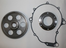 Zeige Details für Yamaha YFM 660 Raptor Anlasserfreilauf mit Zahnrad 04-05 Bild von Yamaha YFM 660 Raptor Anlasserfreilauf mit Zahnrad 04-05