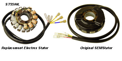 Bild von KTM MX 250 Stator mit Lichtmaschine