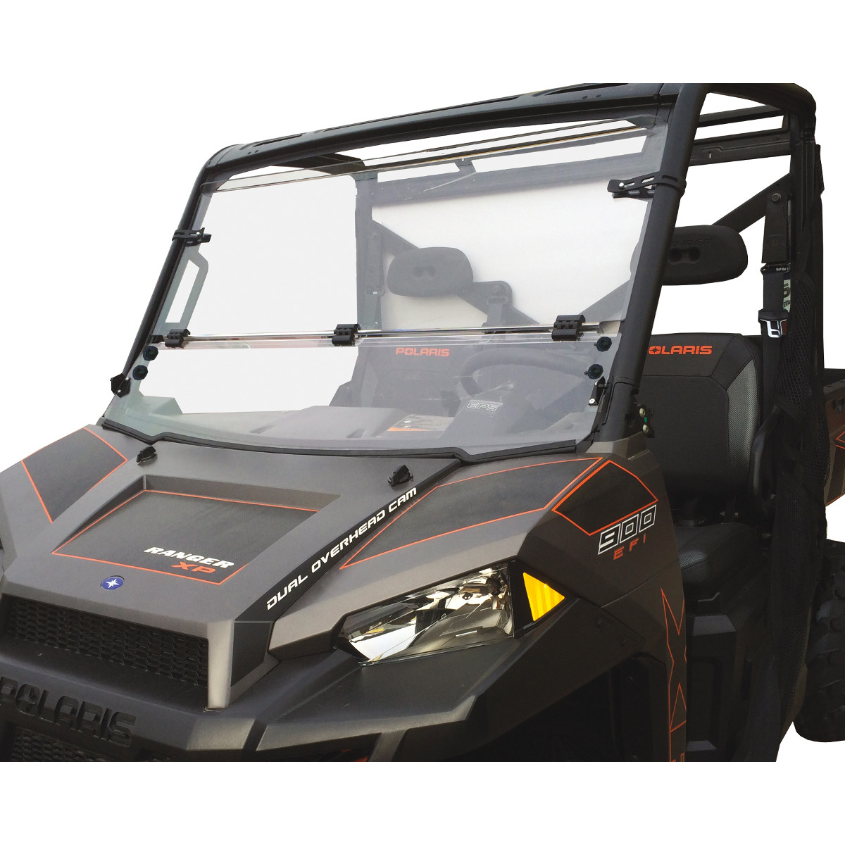 Picture of Polaris Ranger 700 / 800 Windschutzscheibe / Scheibe vorn Full Folding Windshield 09-14