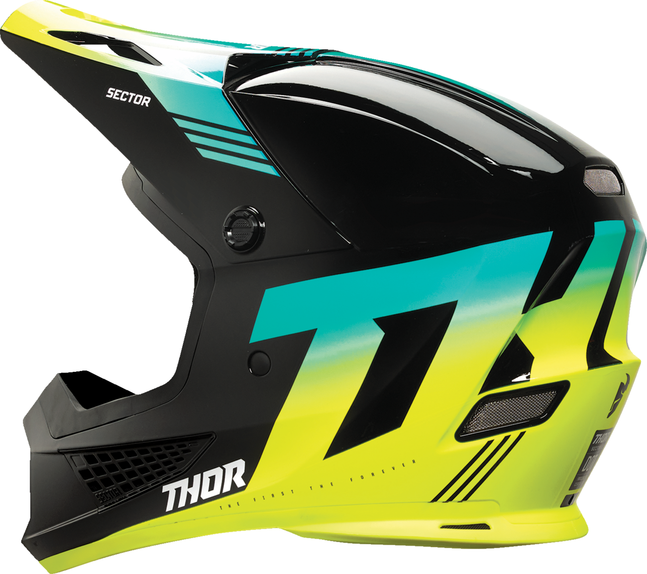 Bild von Thor MX Sector 2 Carve Helm schwarz / gelb