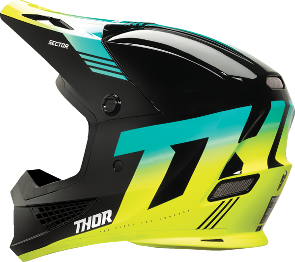 Picture of Thor MX Sector 2 Carve Helm schwarz / gelb