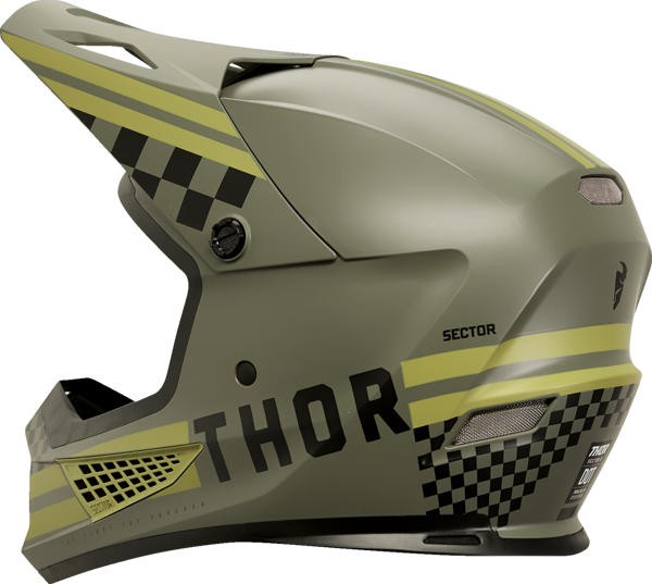 Picture of Thor MX Sector 2 Carve Helm grau / grün