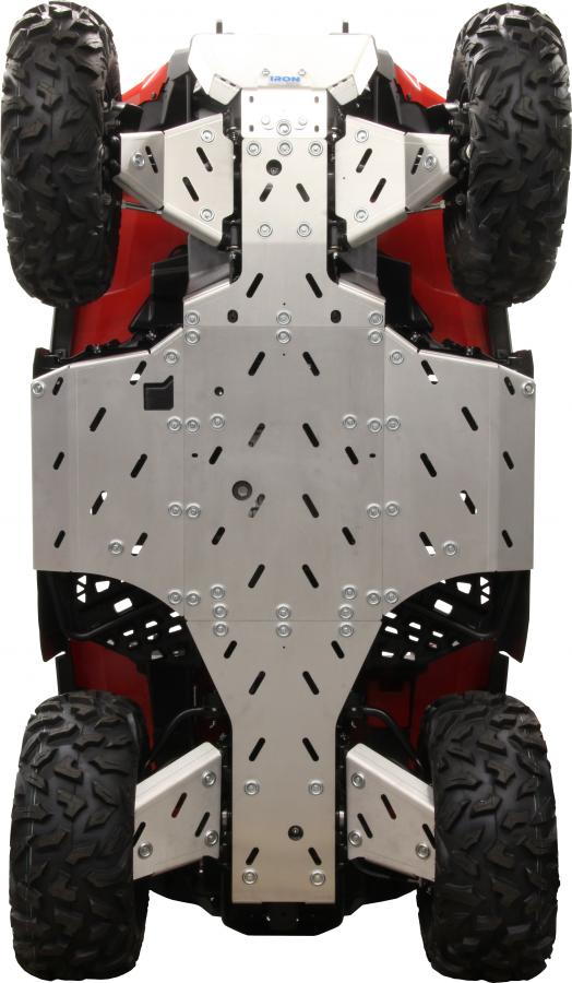 Bild von Iron Baltic Unterbodenschutz Aluminium Full-Set für CFMOTO CFORCE 450 / 520 Touring (C4 / C5 ab 2026+)