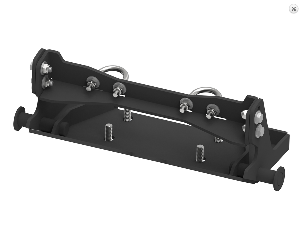 Bild von Iron Baltic Front-Schneeschildadapter schmal für CFMOTO CFORCE 450 / 520 (C4 / C5 ab 2026+)