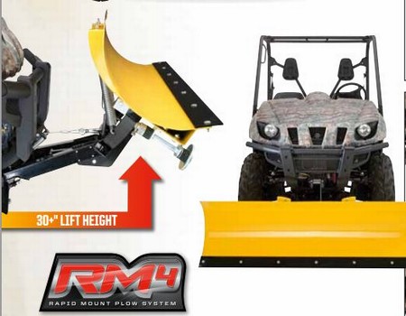 Bild von Suzuki King Quad 700 Schneeschild Moose Racing 05-07