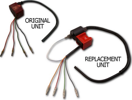 Bild von  KTM CDI / Zündspule 250009-01 / 1615381-01 / 800068903 / 800068904 / 58031006000 (TM 14-05) bis 1999