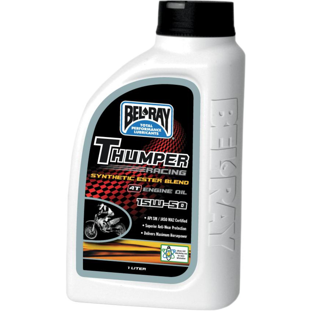 Bild von BEL RAY THUMPER RACING ESTER ÖL 15W-50